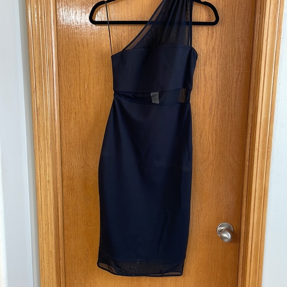 New with tag Express party dress with sheer details - Picture 2 of 5
